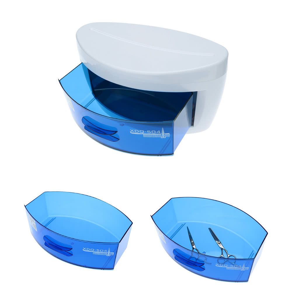 UV Tool Sterilizer Cabinet Sanitizer Salon Nail Towel Equipment
